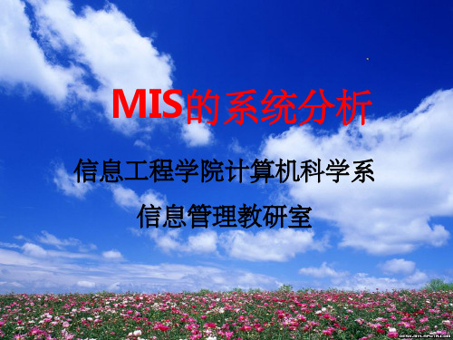 《MIS的系统分析》