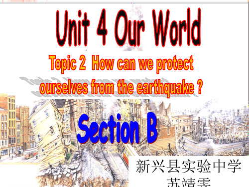 英语仁爱版八年级上册《Unit 4 Our World Topic 2 How can we 》课件公开课