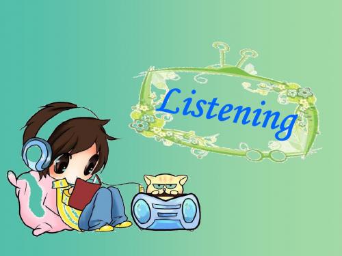 七年级英语上册 Unit 4《Seasons Listening》课件 (新版)牛津深圳版