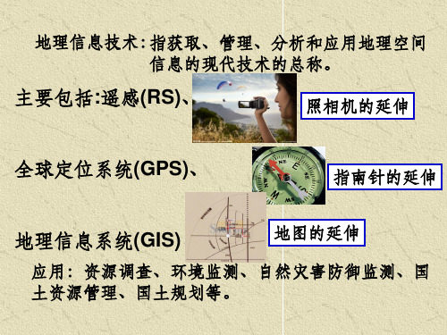 地理信息技术的应用ppt课件