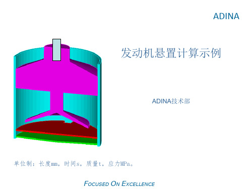 Adina液压悬置计算教程