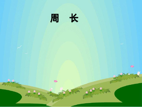 人教版小学三年级数学上册《周长》ppt课件