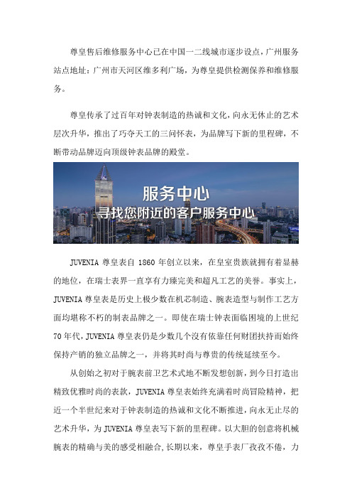 广州尊皇售后维修中心