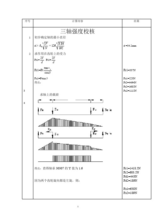 齿轮说明书