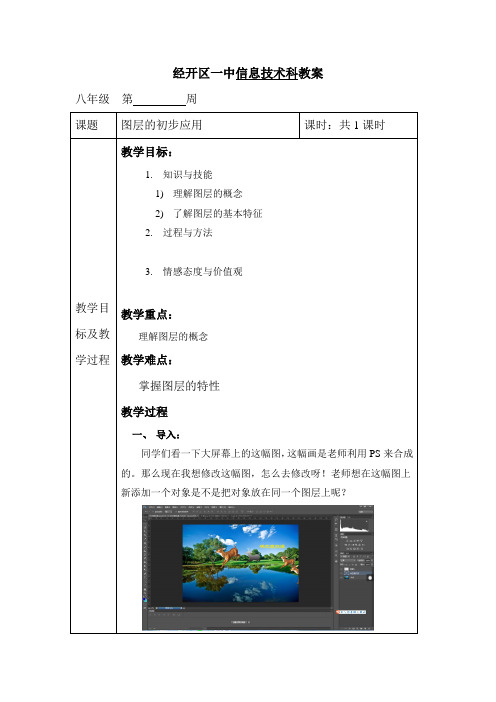 第七课、图层的初步应用