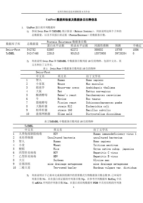 生物信息技术第三次作业