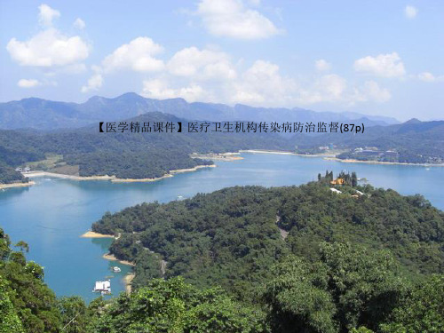 【医学精品课件】医疗卫生机构传染病防治监督(87p)