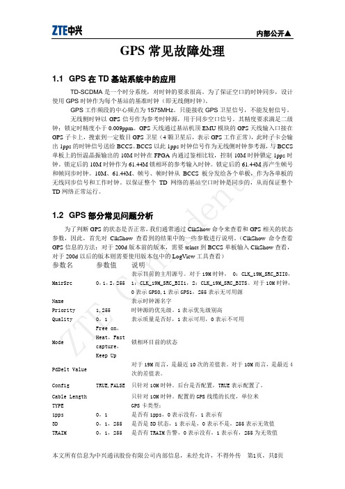 11_GPS故障分析以及处理