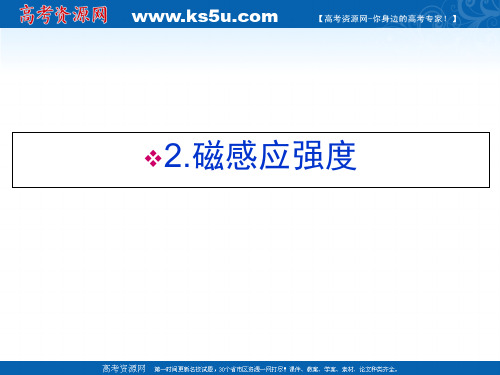 32磁感应强度课件(人教版选修3-1)