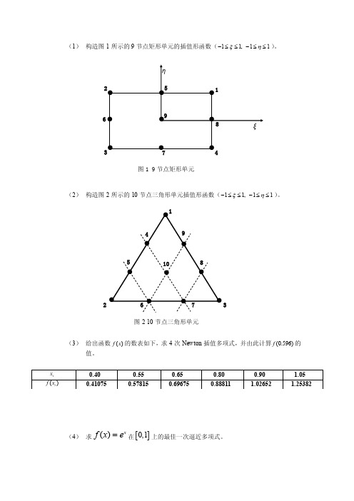 CAE试题——精选推荐