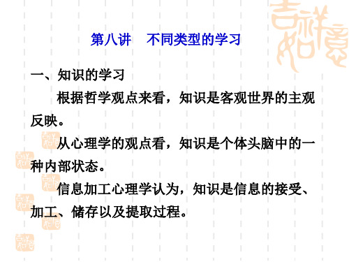 不同类型的学习.ppt