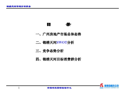 广州天河项目市场调研报告