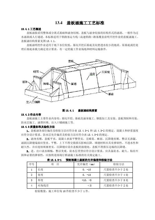 盖板涵施工工艺