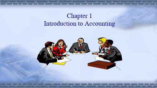 《会计专业英语》Chapter 1 Introduction to Accounting