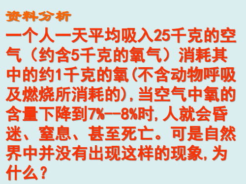 3.5.1 光合作用吸收二氧化碳释放氧气-七年级生物上册精美课件(人教版)