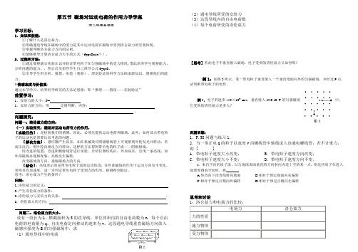 3.5_磁场对运动电荷的作用力导学案1