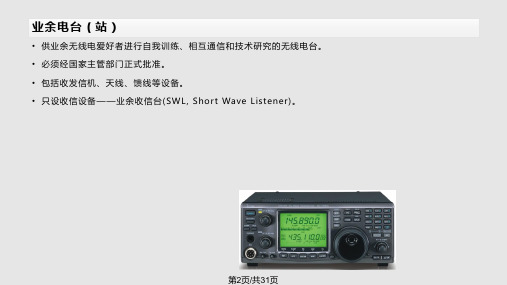 走进业余无线电分解.pptx