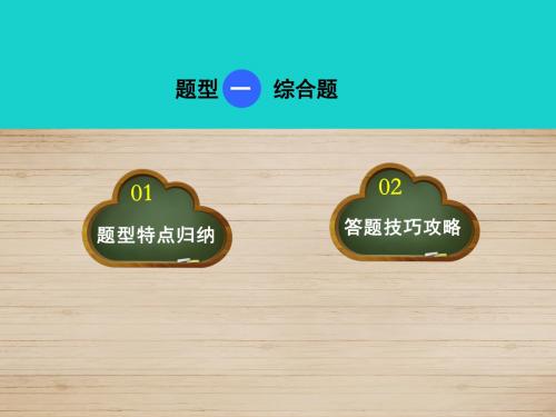 点拨中考中考地理题型技巧题型二综合题课件新人教版