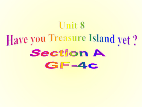 人教八年级下册Unit 9 Section A Grammar Focus-4c(共34张PPT)