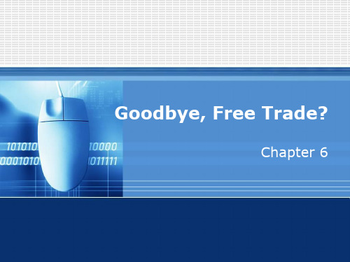 Goodbye, Free Trade