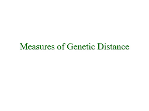 Measures_of_Genetic_Distance