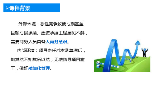 成本测算的编制及应