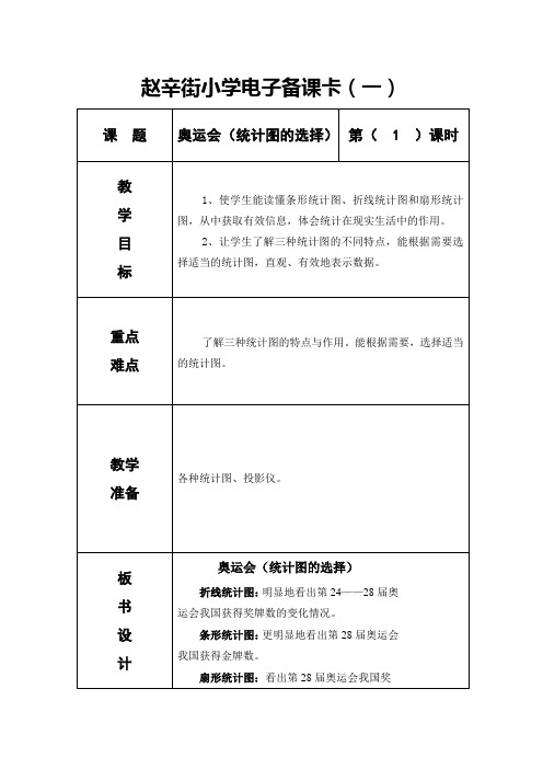奥运会备课