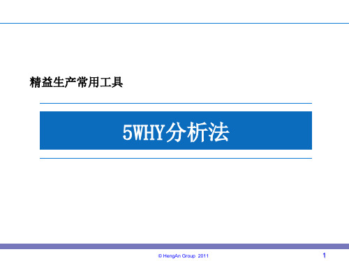 5WHY分析法