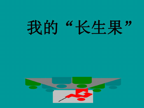 语文：4.16《我的“长生果”》课件(2)(鄂教版八年级上册)