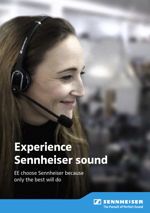 Sennheiser DW Wireless Series 电话头戴片说明书