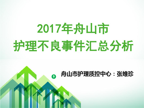 2017年舟山护理不良事件总结分析及典型案例分析1MB