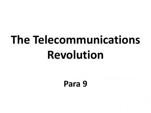 The Telecommunications