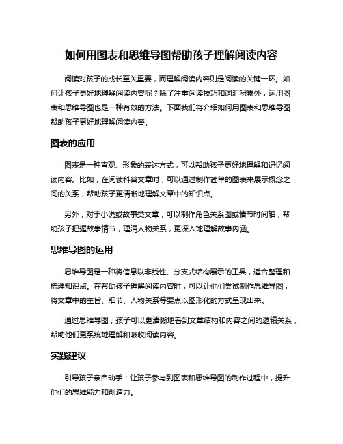 如何用图表和思维导图帮助孩子理解阅读内容