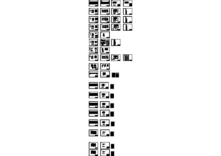 住宅小区室外配电室电气全套图纸