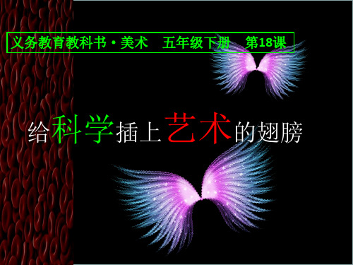 五年级下册美术课件-18《给科学插上艺术的翅膀》|人美版 (共48张PPT)