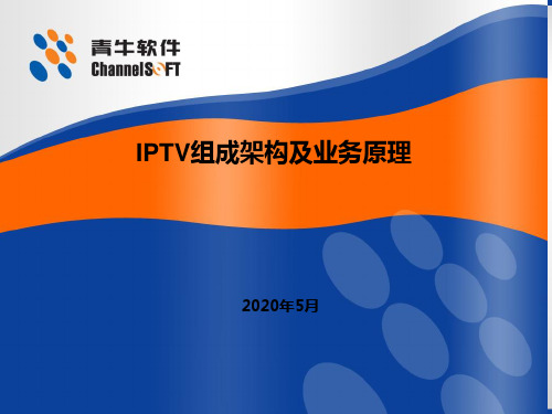 IPTV组成架构及业务原理