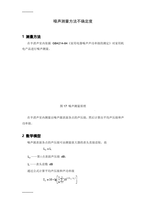[整理]15噪声测量方法不确定度