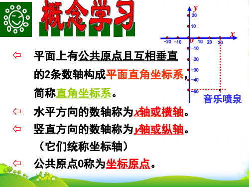 苏科版八年级上册数学《第5章 平面直角坐标系》课件