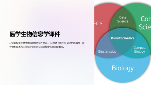 医学生物信息学课件