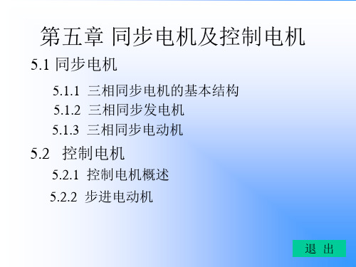 电机学 第5章 同步电机