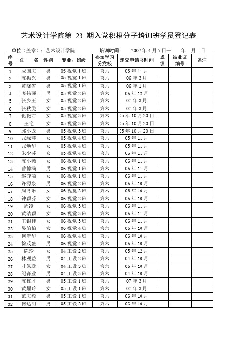 党课