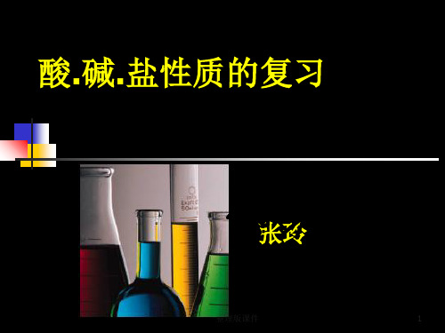 酸和碱化学性质的复习ppt课件