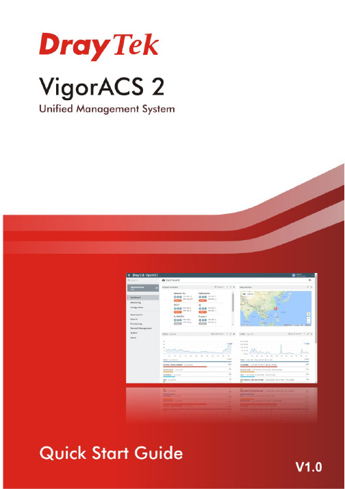 VigorACS 2 Quick Start Guide