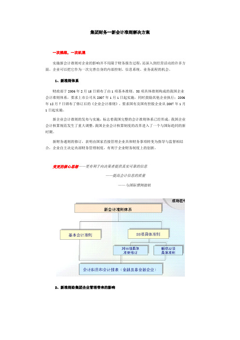 集团财务--新会计准则解决方案