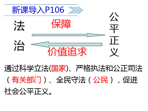 道德与法治《公平正义的价值》ppt优秀课件3