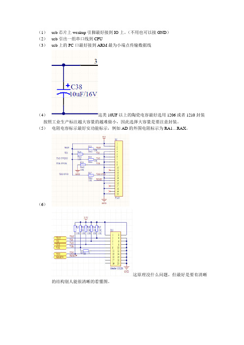 PCB审核意见