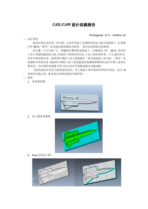 CAD-CAM设计实践报告