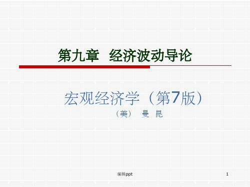 《经济波动导论》PPT课件 (2)