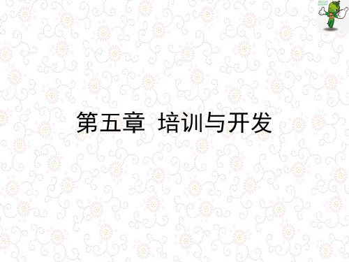 《人力资源管理理论与实务》教学课件—05培训与开发