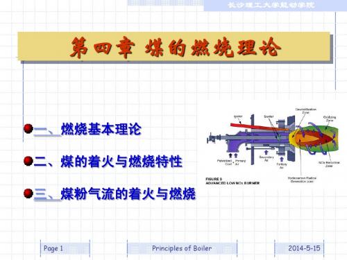 第4章 煤的燃烧理论